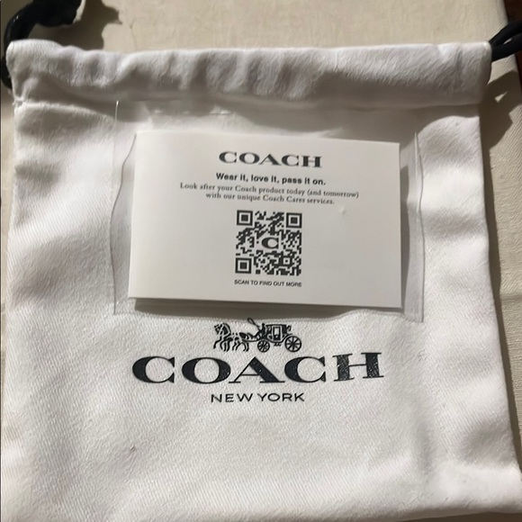 Coach Gold and Pink Teardrop Earrings - Picture 4 of 7